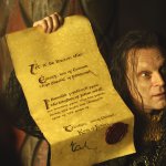 Wormtongue signed banishment