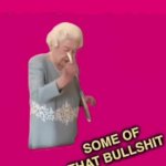 Cut that bullshit… GIF Template