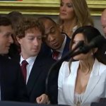 Mark Zuckerberg in Trump inauguration day