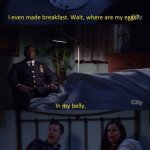 Brooklyn 99 in my belly template