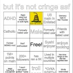 Neko Jan 2025 bingo but it's not cringe asf meme