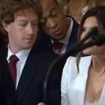 mark zuckerberg looking at lauren sanchez