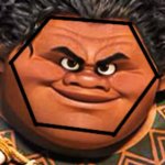 Hexagonal Maui template