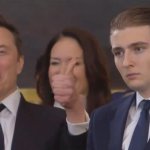 Elon Musk and Barron Trump