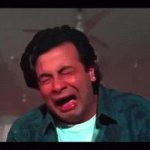 Man crying reaction JPP GIF Template