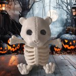 spooky skeleton hamster bear