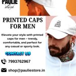 Printed Caps For Men