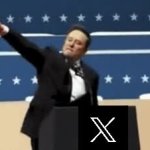 Musk "roman" salute GIF Template