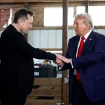 Donald Trump and Elon Musk