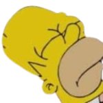 Homer Simpson Asleep