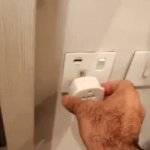 ElectroBoom UK Outlet BOOM Meme | image tagged in gifs,electroboom,memes,funny,wall socket,boom | made w/ Imgflip video-to-gif maker