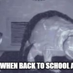 Trimming | ME WHEN BACK TO SCHOOL ADS | image tagged in gifs,analog horror | made w/ Imgflip video-to-gif maker