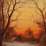 Painting Depicting The Cabin.