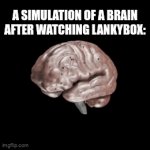 Lankybox destroyed many fandoms... | A SIMULATION OF A BRAIN AFTER WATCHING LANKYBOX: | image tagged in gifs,brainrot,lankybox,memes | made w/ Imgflip video-to-gif maker