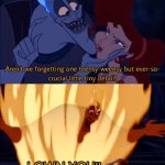 Me as Hades | image tagged in hades i own you | made w/ Imgflip meme maker