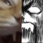 Cat and guts scream