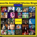 favorite animated movies bingo volume 3 | VOLUME 3 | image tagged in favorite animated movies bingo,volume 3,studio ghibli,don bluth,europe,asia | made w/ Imgflip meme maker