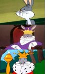 Bugs bunny becoming king