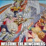 Welcome to the Solar Coaster | SOLAR INDUSTRY VETERANS; WELCOME THE NEWCOMERS TO THE SOLAR COASTER | image tagged in skeleton roller coaster | made w/ Imgflip meme maker