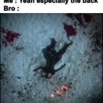 "The, what?" btw i made that edit | Bro : The test was so hard 
Me : Yeah especially the back
Bro : | image tagged in gifs,school,test,funny,relatable | made w/ Imgflip video-to-gif maker