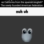 Go look it up. It's interesting | *Indigenous Americans happy that they got a bit of their land back as California from the spanish/english*; The newly founded American federation: | image tagged in gifs,history meme,nuh uh | made w/ Imgflip video-to-gif maker