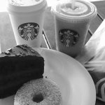 Sweets and Starbucks.