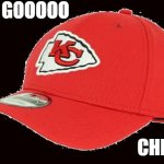 AFC CHAMPIONSHIP, BABY! LET'S GOOOOO CHIEFS!! | LET'S GOOOOO; CHIEFS!! | image tagged in kansas city chiefs nfl cap | made w/ Imgflip meme maker