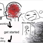 me rn | get started; start working; start working; get motivation; start working on it; get started; get the ball rolling | image tagged in i just need to | made w/ Imgflip meme maker