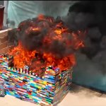 lego on fire