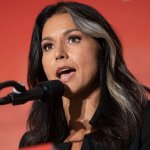 Tulsi Gabbard MAGA Russia's girlfriend mouth open wide