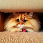 Кіт, який ховає щось під диваном (наприклад, "Distracted Boyfrie