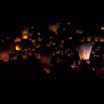 Sky lanterns GIF Template