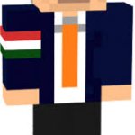 Orbán minecraft skin király