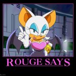 Rouge Says ___ template