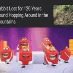 Hoppity hop hop | image tagged in gifs,bunny,bunnies,memes,i see this as an absolute win,mountains | made w/ Imgflip video-to-gif maker