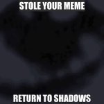 Trollface complete Return to shadows GIF Template