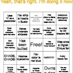 Flowey_The_Memer Bingo meme