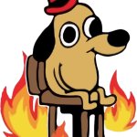 'This is Fine' dog