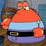 Fat Mr Krabs meme