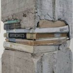 Column With Books.