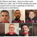 J6 capital police suicides?