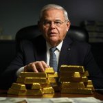 Bob Menendez With Gold Bars meme