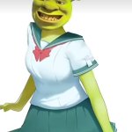 Schoolgirl shrek