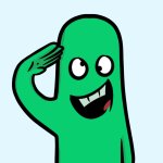 $Yup, reporting for duty salute