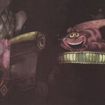Cheshire Cat Alice in Wonderland ride 1961-1982