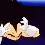 vegeta tweaking out meme