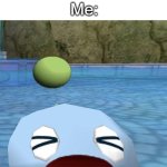 How I suck at swimming... | "Yo swimming is soo easy you can just do it in like 5 minutes"; Me: | image tagged in chao be drowning with this one,swimming,memes,funny,relatable,chao | made w/ Imgflip meme maker