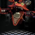 Foxy jumpscare GIF Template