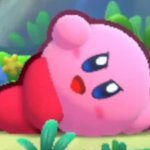 Kirby french girl pose