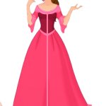 Belle in her Pink Dress